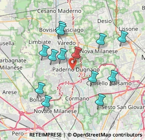 Mappa , 20037 Paderno Dugnano MI, Italia (3.62231)