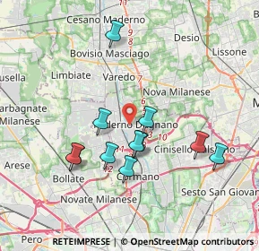 Mappa , 20037 Paderno Dugnano MI, Italia (3.40818)