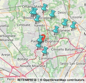 Mappa , 20037 Paderno Dugnano MI, Italia (3.62455)
