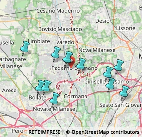 Mappa , 20037 Paderno Dugnano MI, Italia (3.6575)