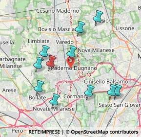 Mappa , 20037 Paderno Dugnano MI, Italia (4.01273)