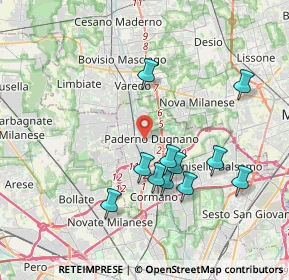 Mappa , 20037 Paderno Dugnano MI, Italia (3.64818)