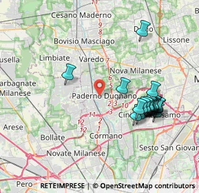 Mappa , 20037 Paderno Dugnano MI, Italia (3.893)