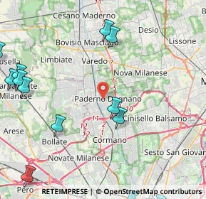Mappa , 20037 Paderno Dugnano MI, Italia (6.09308)
