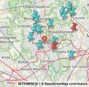 Mappa , 20037 Paderno Dugnano MI, Italia (3.81533)