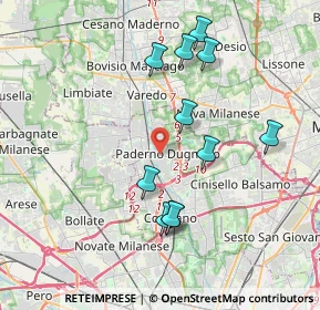 Mappa , 20037 Paderno Dugnano MI, Italia (3.69636)