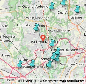 Mappa , 20037 Paderno Dugnano MI, Italia (4.82909)
