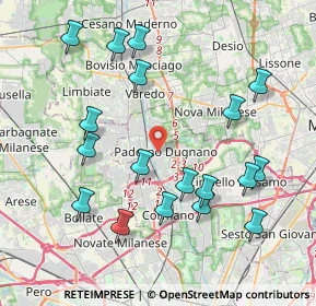 Mappa , 20037 Paderno Dugnano MI, Italia (4.29167)