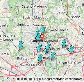 Mappa , 20037 Paderno Dugnano MI, Italia (2.91615)