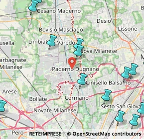 Mappa , 20037 Paderno Dugnano MI, Italia (5.98214)