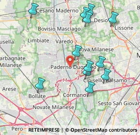 Mappa , 20037 Paderno Dugnano MI, Italia (4.13583)