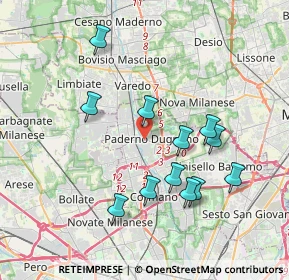 Mappa , 20037 Paderno Dugnano MI, Italia (3.63917)