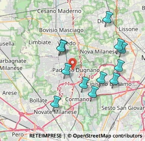 Mappa , 20037 Paderno Dugnano MI, Italia (3.795)