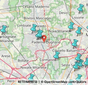 Mappa , 20037 Paderno Dugnano MI, Italia (6.587)