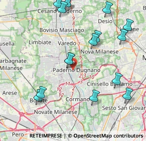 Mappa , 20037 Paderno Dugnano MI, Italia (4.84438)