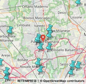 Mappa , 20037 Paderno Dugnano MI, Italia (5.60412)