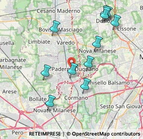 Mappa , 20037 Paderno Dugnano MI, Italia (4.15727)
