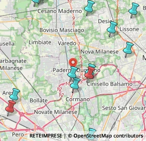 Mappa , 20037 Paderno Dugnano MI, Italia (5.99133)