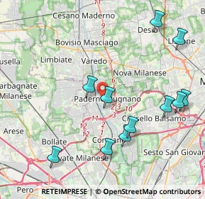 Mappa , 20037 Paderno Dugnano MI, Italia (4.52909)