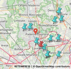 Mappa , 20037 Paderno Dugnano MI, Italia (4.44308)