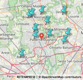 Mappa , 20037 Paderno Dugnano MI, Italia (3.80455)