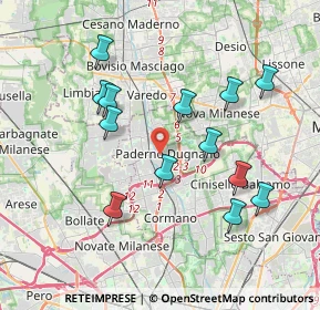 Mappa , 20037 Paderno Dugnano MI, Italia (3.73538)