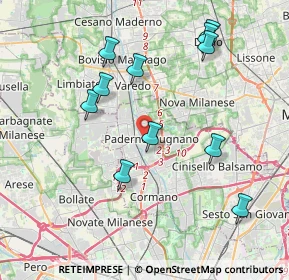 Mappa , 20037 Paderno Dugnano MI, Italia (4.04818)
