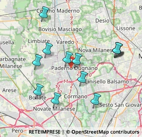 Mappa , 20037 Paderno Dugnano MI, Italia (3.90692)