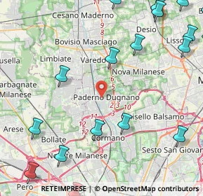 Mappa , 20037 Paderno Dugnano MI, Italia (6.7575)