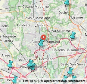 Mappa , 20037 Paderno Dugnano MI, Italia (7.19)
