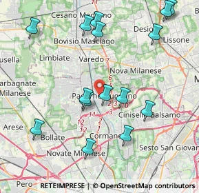 Mappa , 20037 Paderno Dugnano MI, Italia (4.51467)