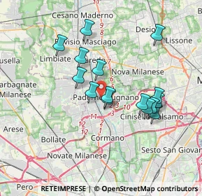 Mappa , 20037 Paderno Dugnano MI, Italia (3.16667)