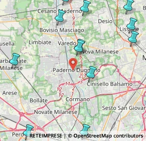 Mappa , 20037 Paderno Dugnano MI, Italia (7.022)