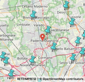 Mappa , 20037 Paderno Dugnano MI, Italia (6.406)
