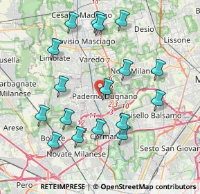 Mappa , 20037 Paderno Dugnano MI, Italia (4.08471)