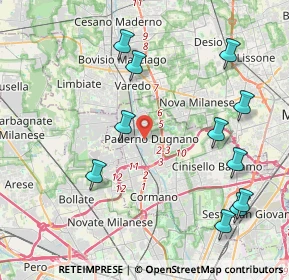 Mappa , 20037 Paderno Dugnano MI, Italia (4.75818)