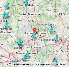 Mappa , 20037 Paderno Dugnano MI, Italia (6.61647)