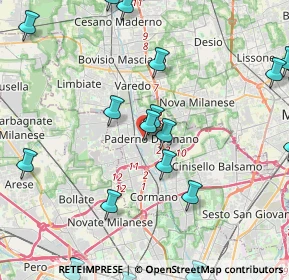 Mappa , 20037 Paderno Dugnano MI, Italia (5.672)
