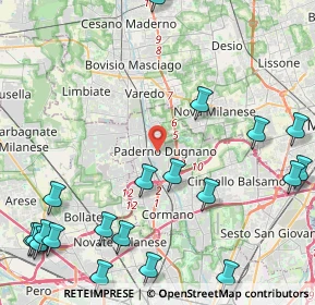Mappa , 20037 Paderno Dugnano MI, Italia (6.036)