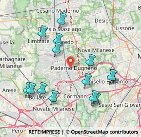 Mappa , 20037 Paderno Dugnano MI, Italia (4.15286)