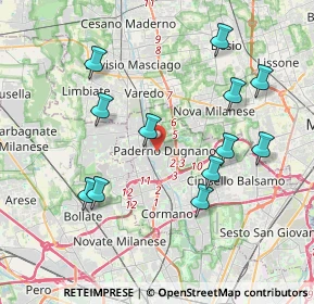 Mappa , 20037 Paderno Dugnano MI, Italia (3.985)