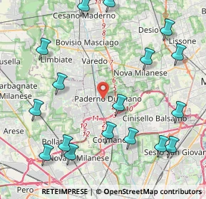 Mappa , 20037 Paderno Dugnano MI, Italia (5.23353)
