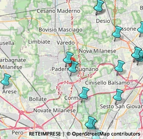 Mappa , 20037 Paderno Dugnano MI, Italia (6.292)