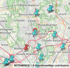 Mappa , 20037 Paderno Dugnano MI, Italia (6.354)