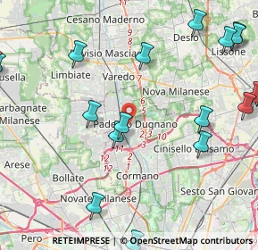 Mappa , 20037 Paderno Dugnano MI, Italia (5.98789)
