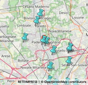 Mappa , 20037 Paderno Dugnano MI, Italia (5.67118)
