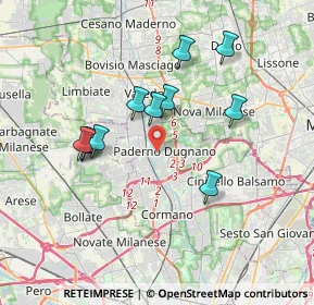Mappa , 20037 Paderno Dugnano MI, Italia (3.29545)
