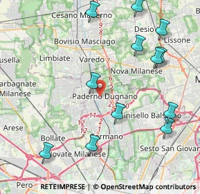 Mappa , 20037 Paderno Dugnano MI, Italia (4.87333)