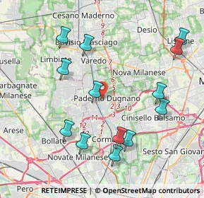 Mappa , 20037 Paderno Dugnano MI, Italia (4.37615)