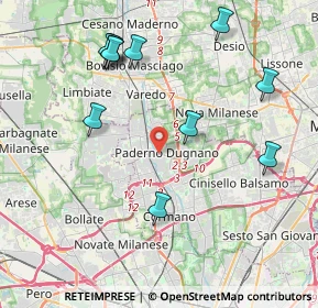 Mappa , 20037 Paderno Dugnano MI, Italia (4.44545)